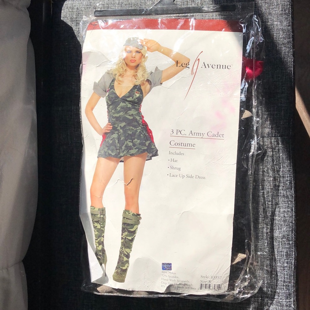 Leg Avenue 3 piece Army Cadet Custome